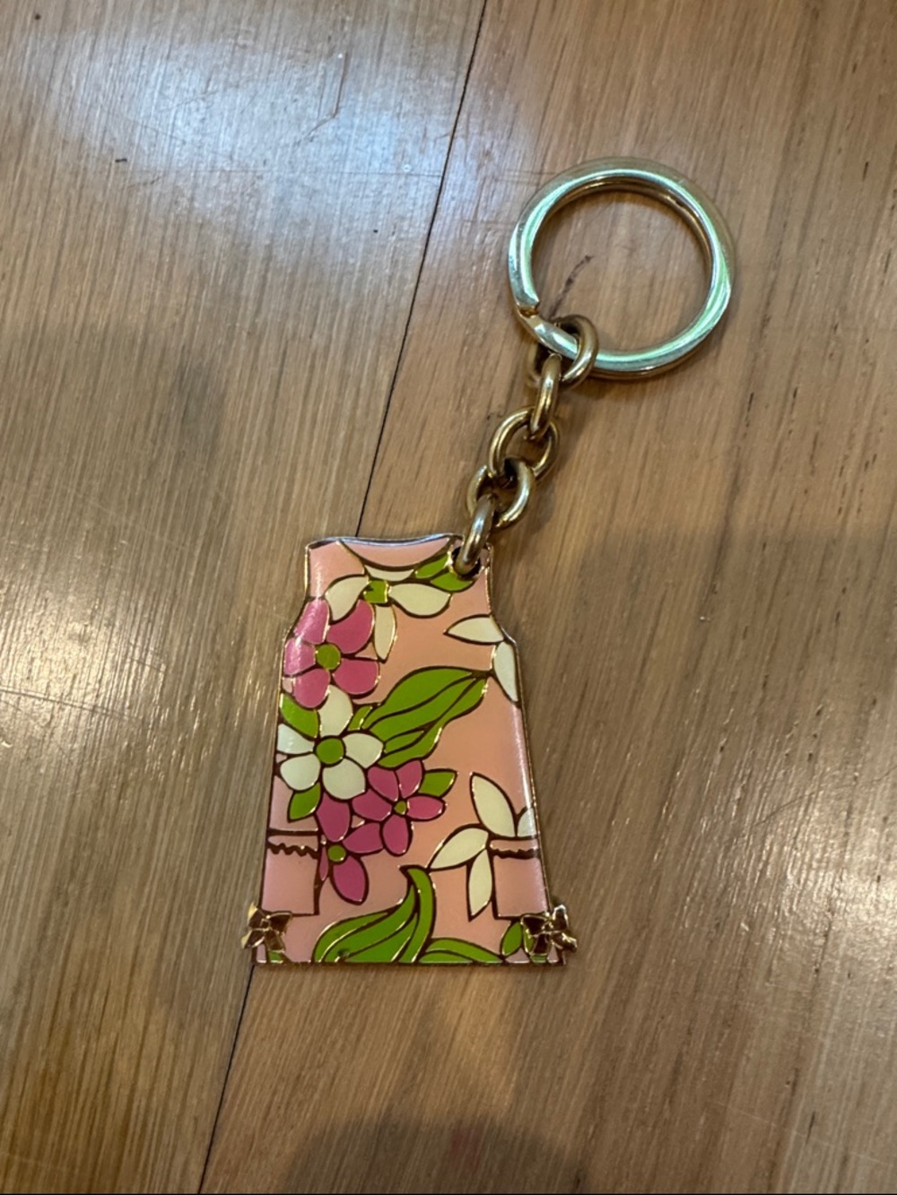 Lilly Pulitzer Shift dress keychain